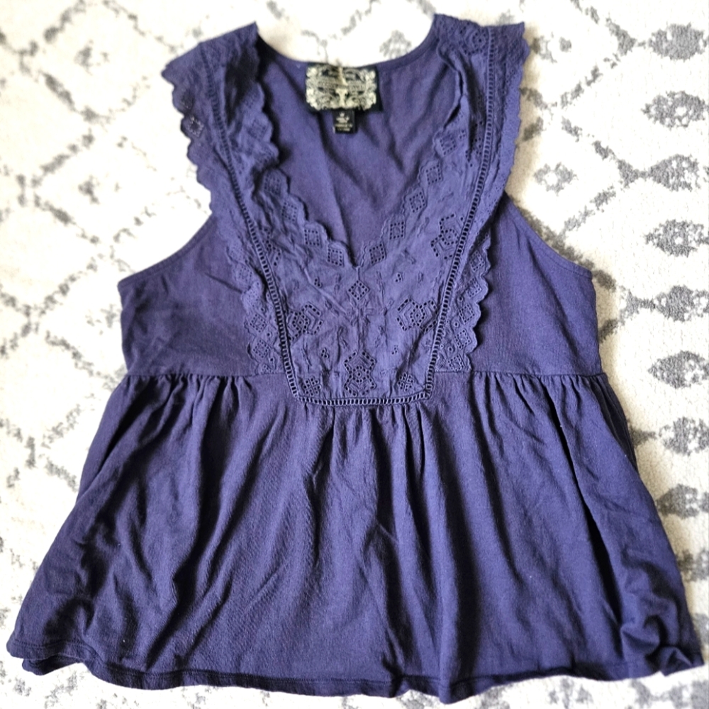 James Coviello Navy Tank Sz M